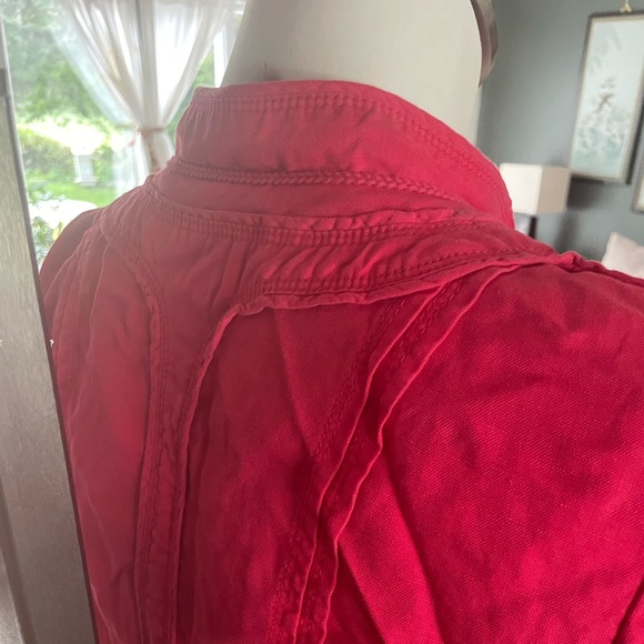 Anthropologie Elevenses Red jacket. Sz.M. - Picture 2 of 10
